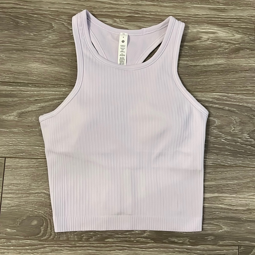 Lululemon Ebb to Street RB Crop Tank